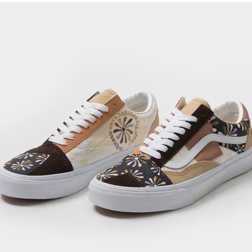 VANS Old Skool Divine Energy patchwork low tops